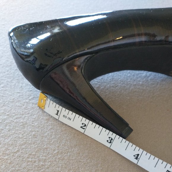 Size 7.5 Arnold Churgin 3.25" heels, dark brown, NWOT - Picture 10 of 10